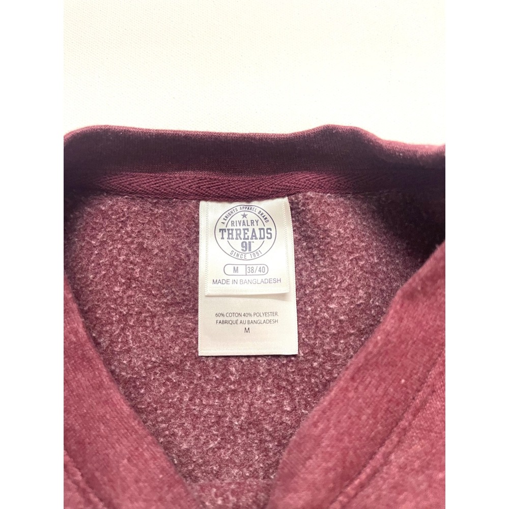 Rivalry Threads Texas A&M University Aggies Maroon Sweatshirt Mens Medium - Picture 3 of 7